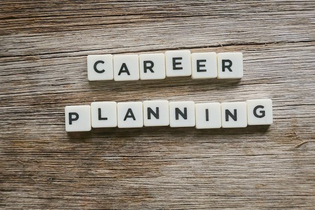 High angle view of text on wooden table