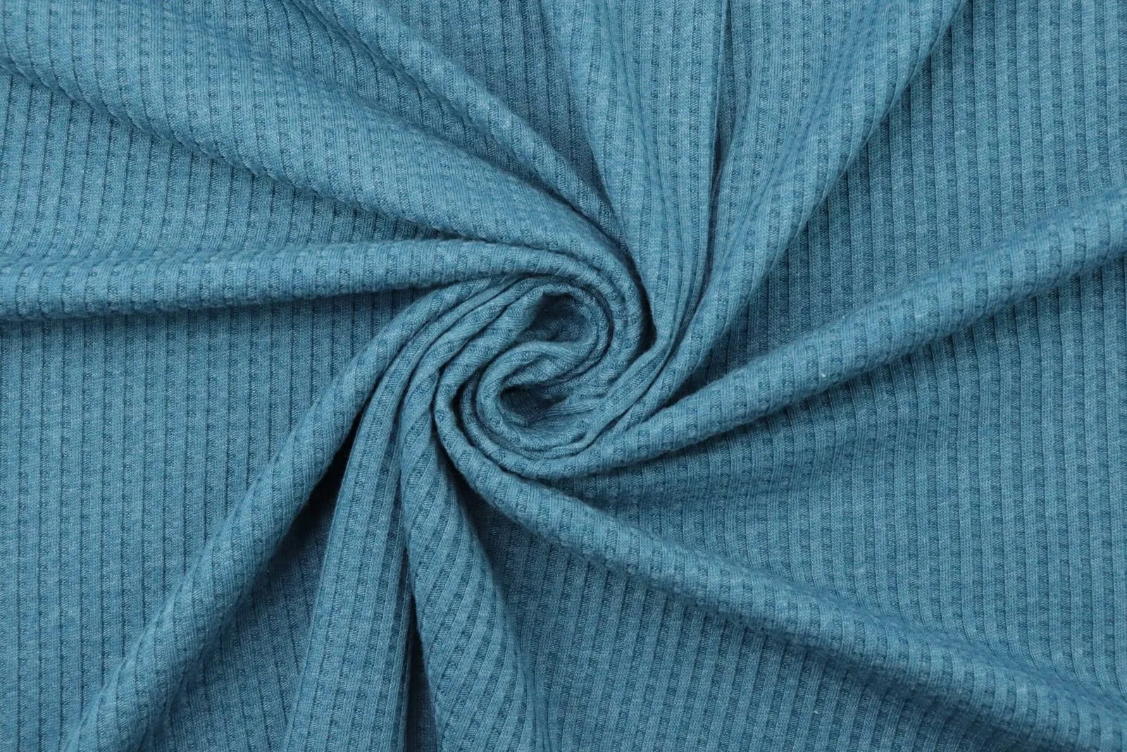 a close up shot of a blue fabric