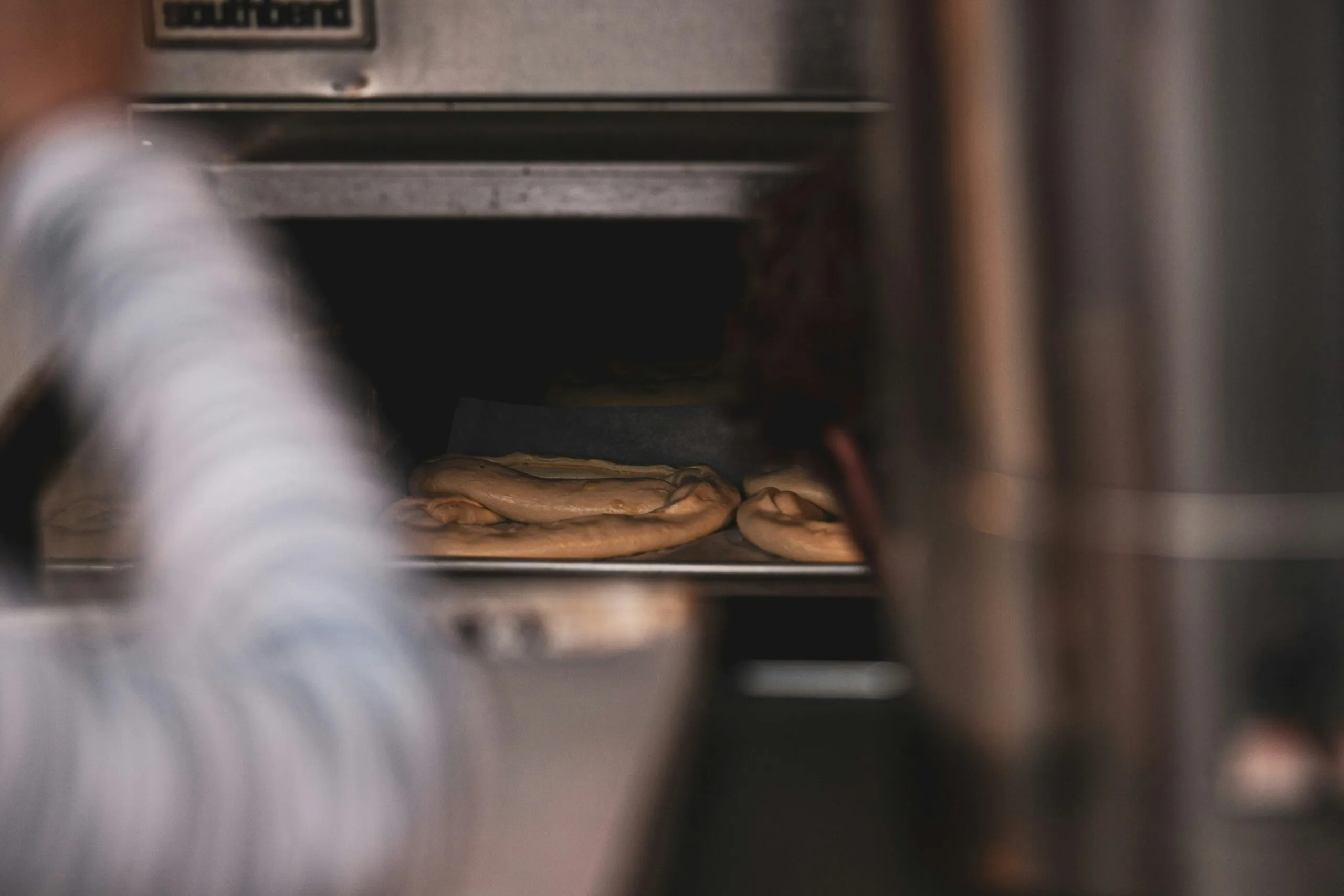 opened oven