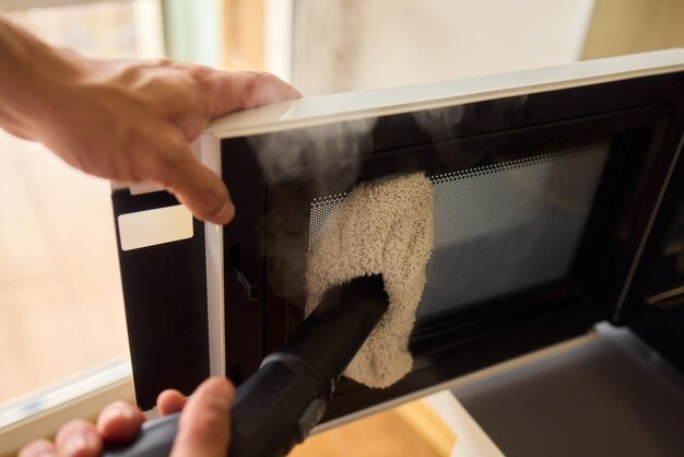 Utilize Efficient Microwave Cleaning Techniques with Modern and Innovative Tools for Households