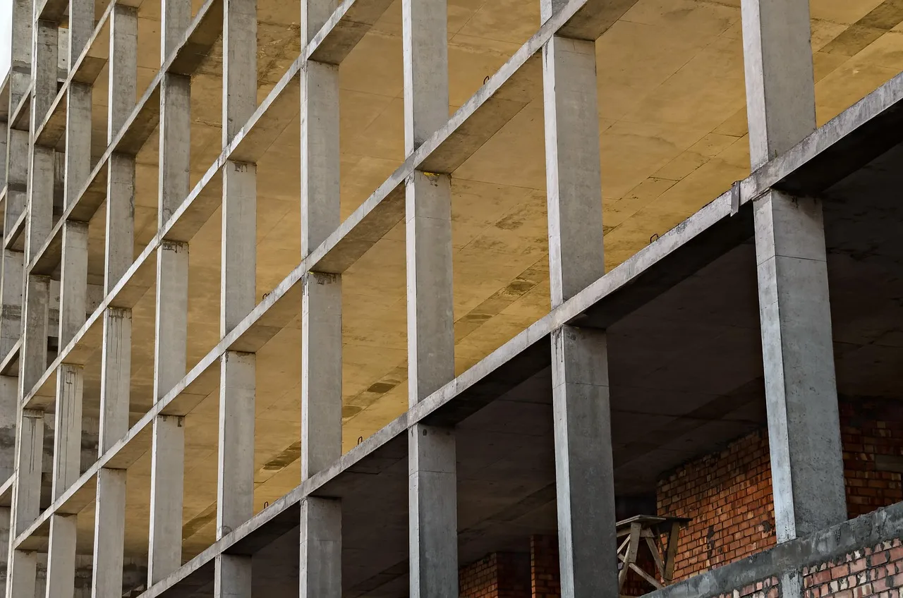buildings, concrete, budowa, architektura, built, struktura, industry, strength, rama, column, business, powierzchowność, działalność, podłoga, stal, concepts, growth, housing, real, okno, safety, empty, cement