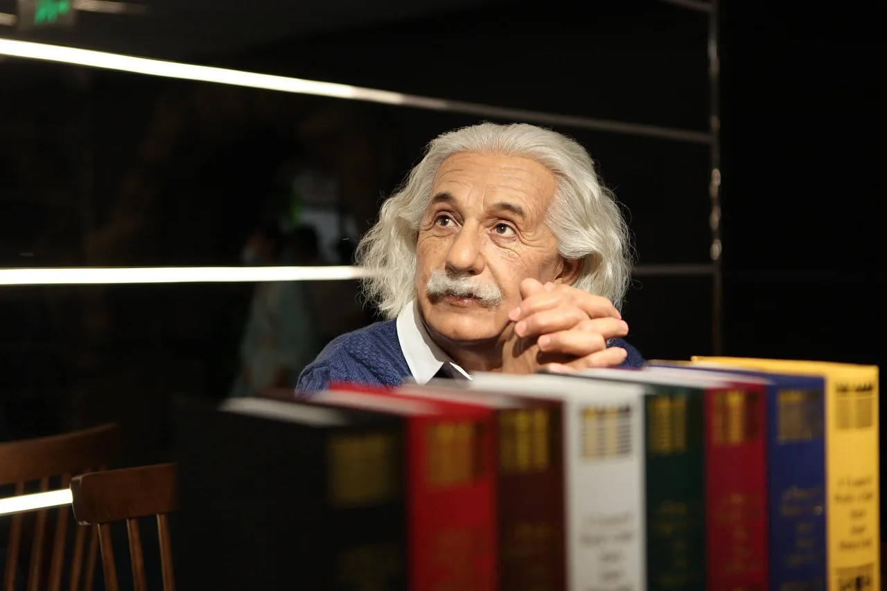 figury woskowe, einsteina, albert, inteligentny, sztuka