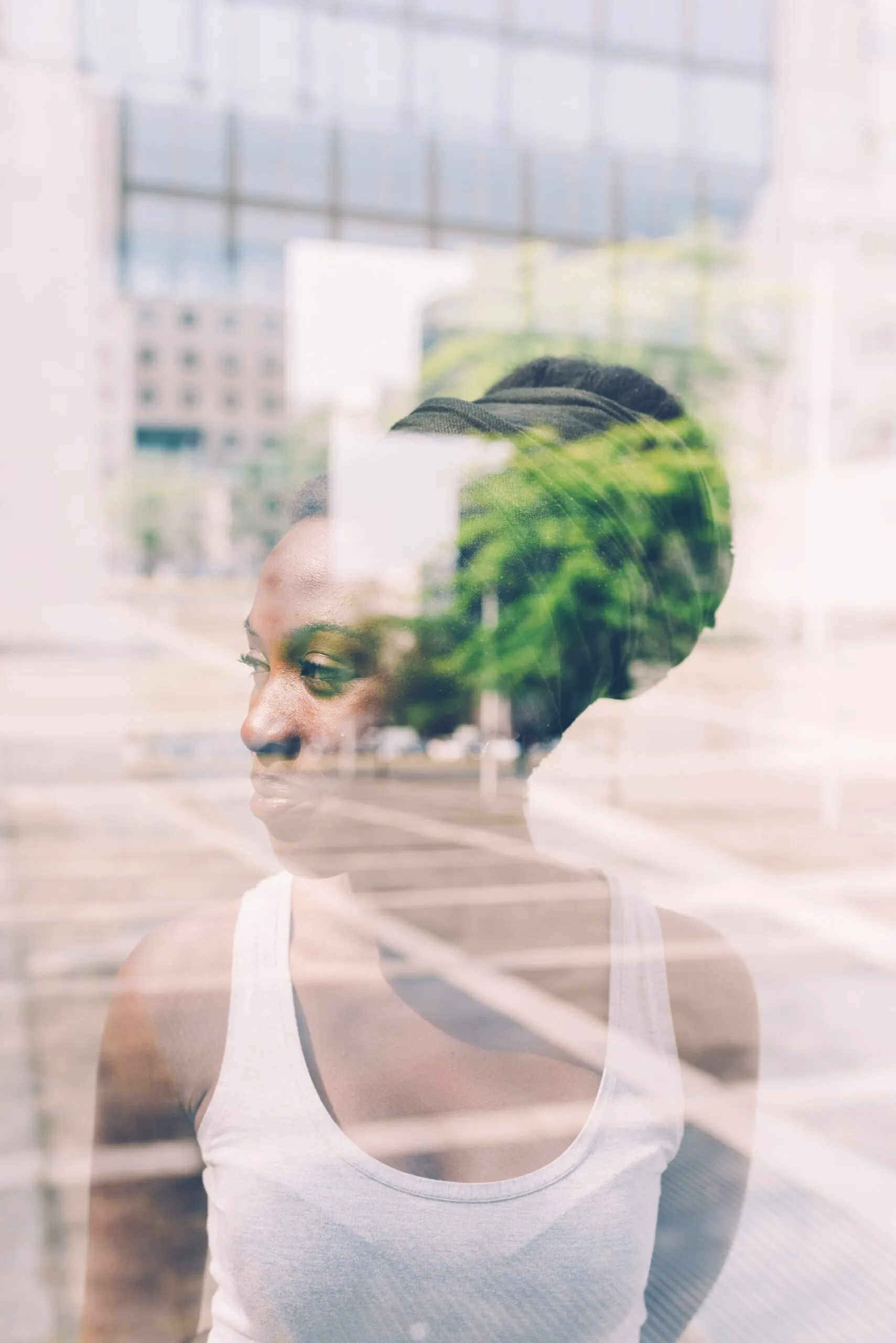 portrait of beautiful woman