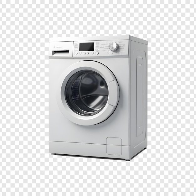 a washer with a black and white front and a screen that says no one can use it