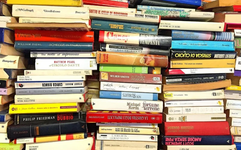 książki, book stos, stos, literatura, kręgosłup, czytać, uczyć się, stowarzyszenia