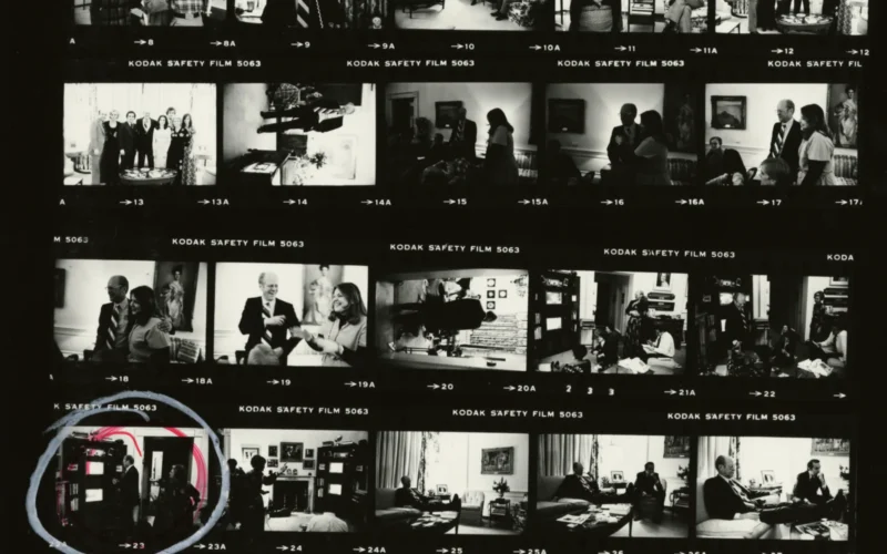 The photo contact sheet, identified as B2184 by the White House Photographic Office (WHPO), is housed at the Gerald R. Ford Presidential Library, a branch of the National Archives and Records Administration (NARA). This file is a 200 dpi photo contact sheet having images from roll of film B2184 of the August 9, 1974 - January 20, 1977 Gerald R. Ford White House Photographic Office Series A0001-A9999 and B0001-B2886 photographs. The date on the photo contact sheet is the date the roll of film was processed, not necessarily the date the photographs were taken. See table below for additional details.