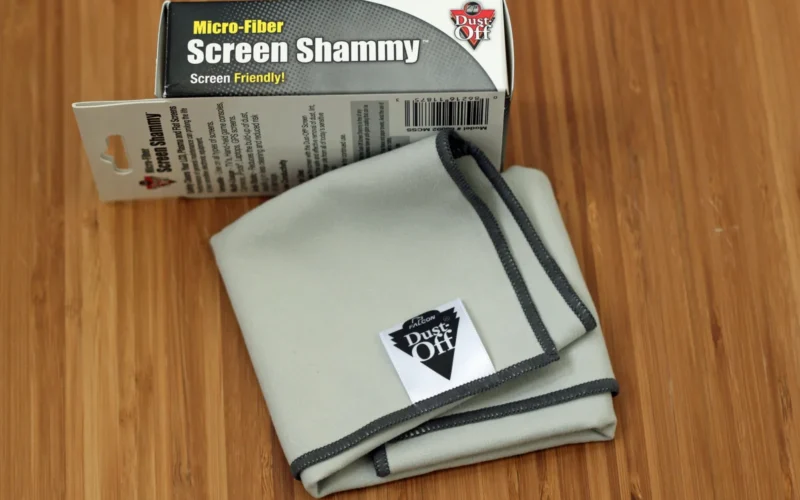 Dust-Off Micro-Fiber Screen Shammy for cleaning computer screens, camera lenses, etc.