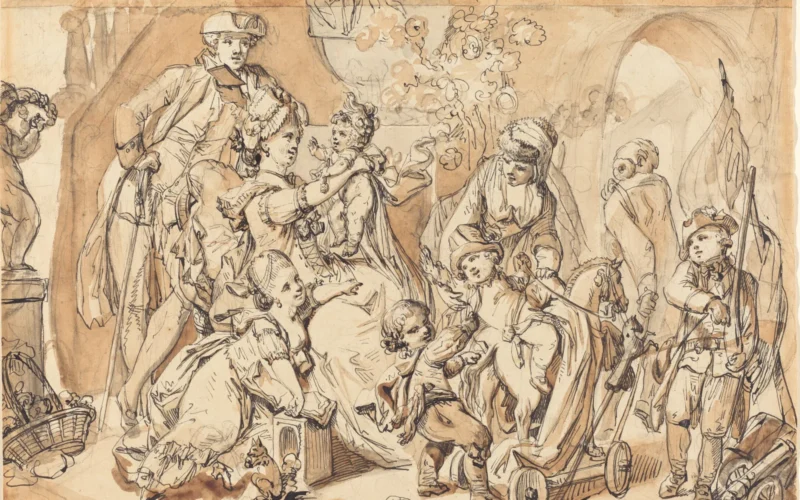 File:Johann Eleazar Schenau, The Happy Family with Children Playing, NGA 92282.jpg