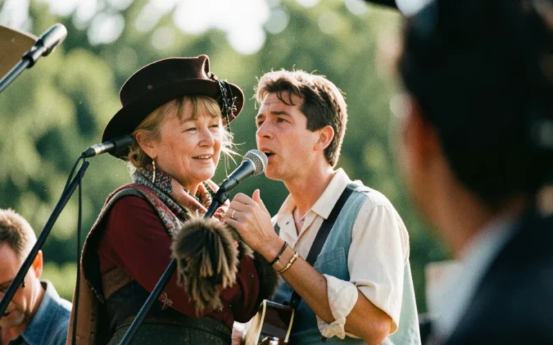 a scene or musical moment from a Polish film